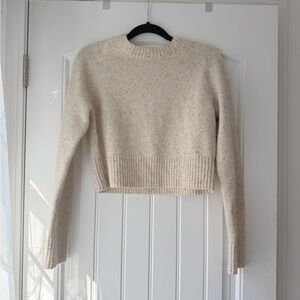 Universal Thread cropped cream sweater